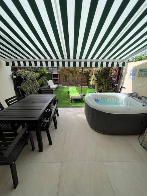 Relaxing Garden Los Cristianos Con Jacuzzi Y Barbacoa Arona  Exterior foto